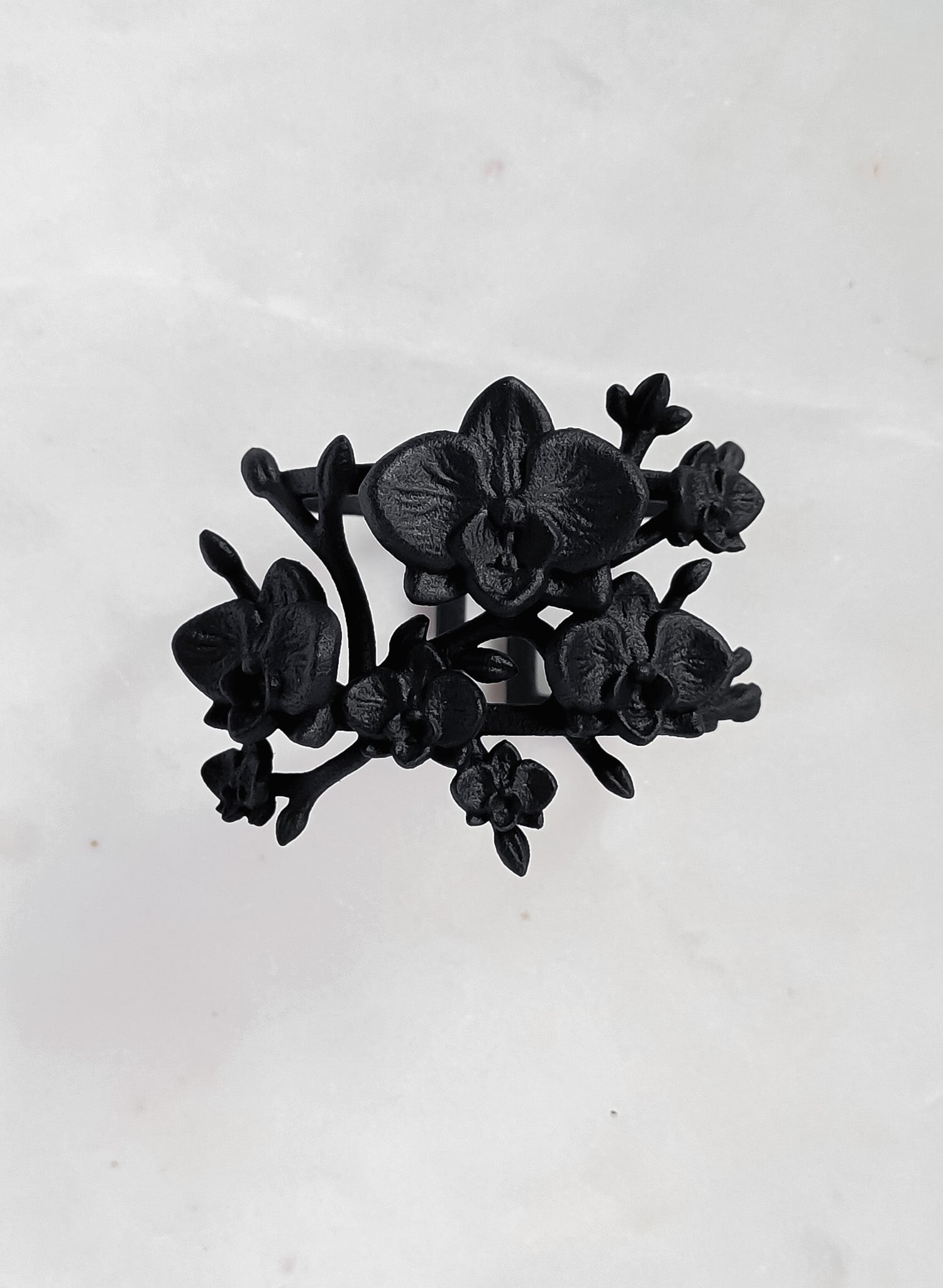 Orchid branches bridal cuff bracelet - Style #2609