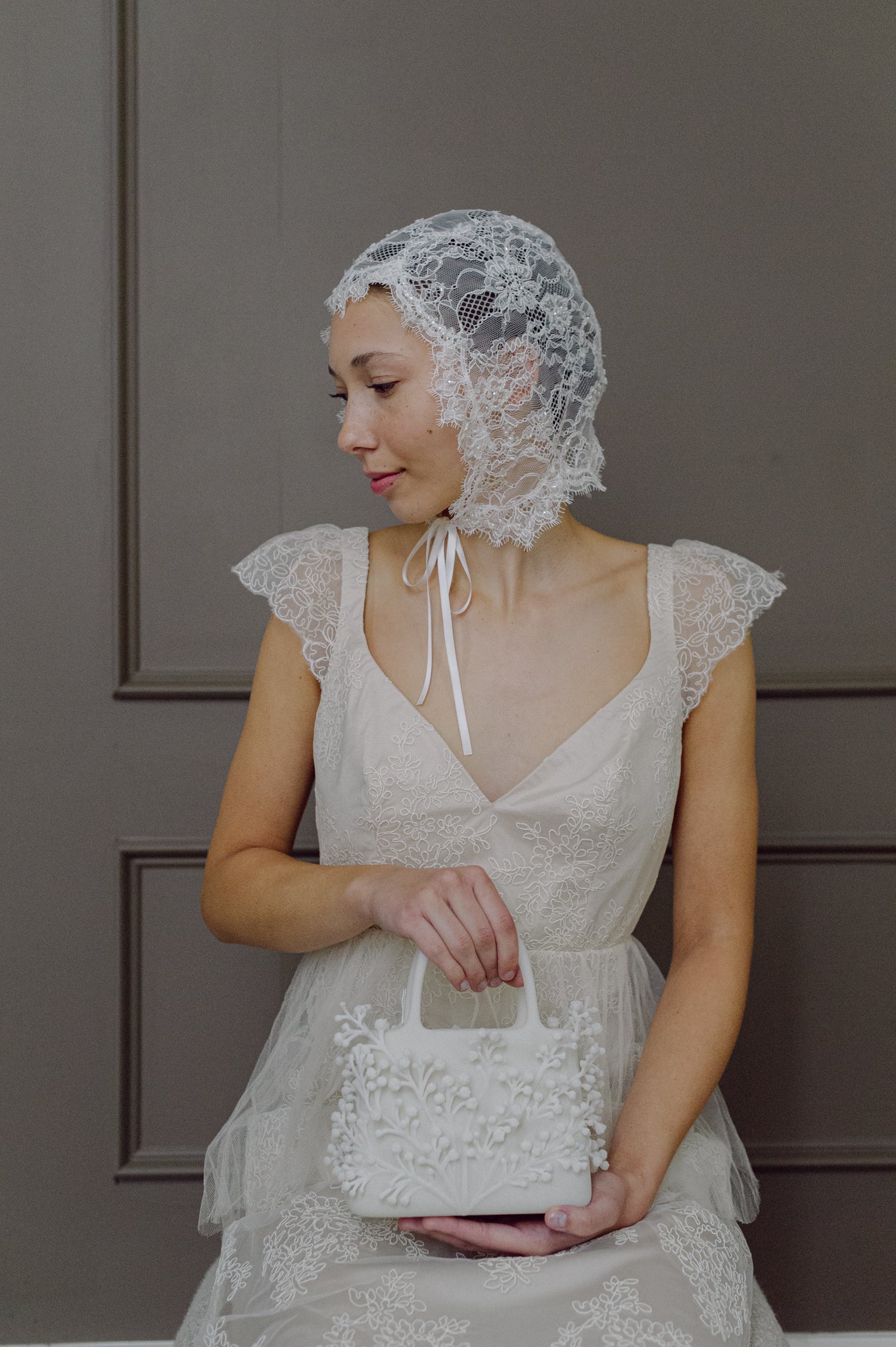 Abundant sprays, baby's breath bridal purse - Style #2610