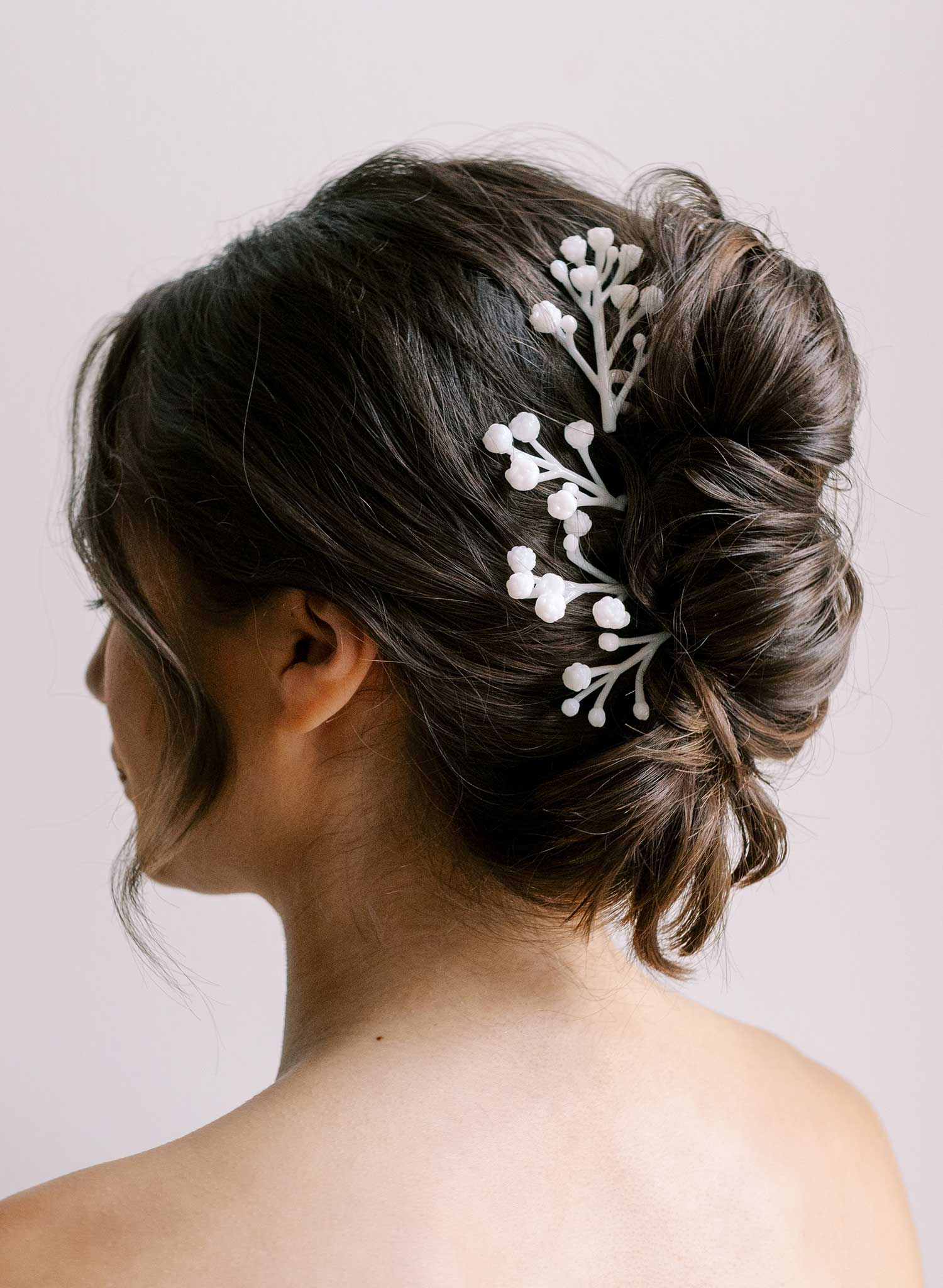 Baby's breath high gloss hair pin set of 4 - Style #2611