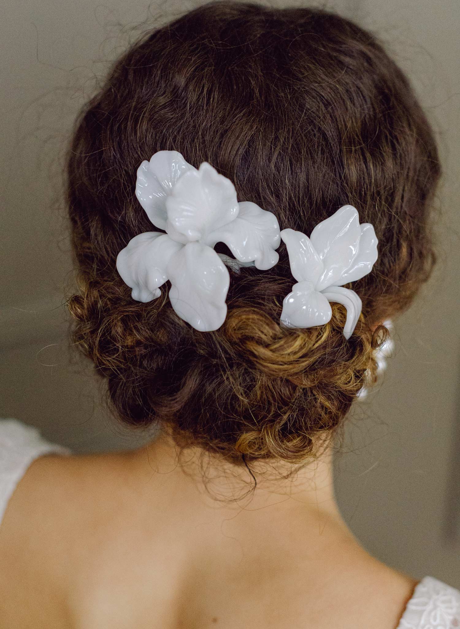 High gloss iris large comb and pin - Style #2616