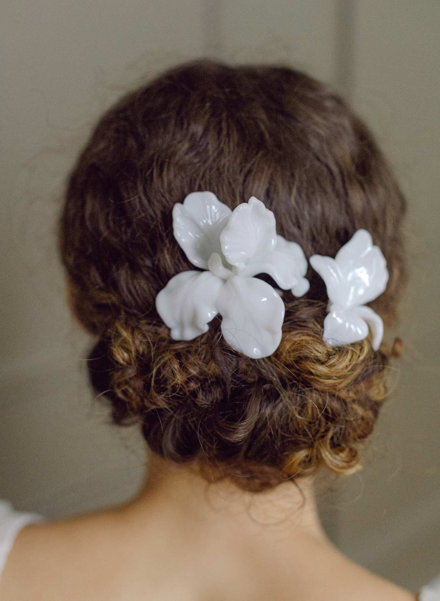 High gloss iris large comb and pin - Style #2616