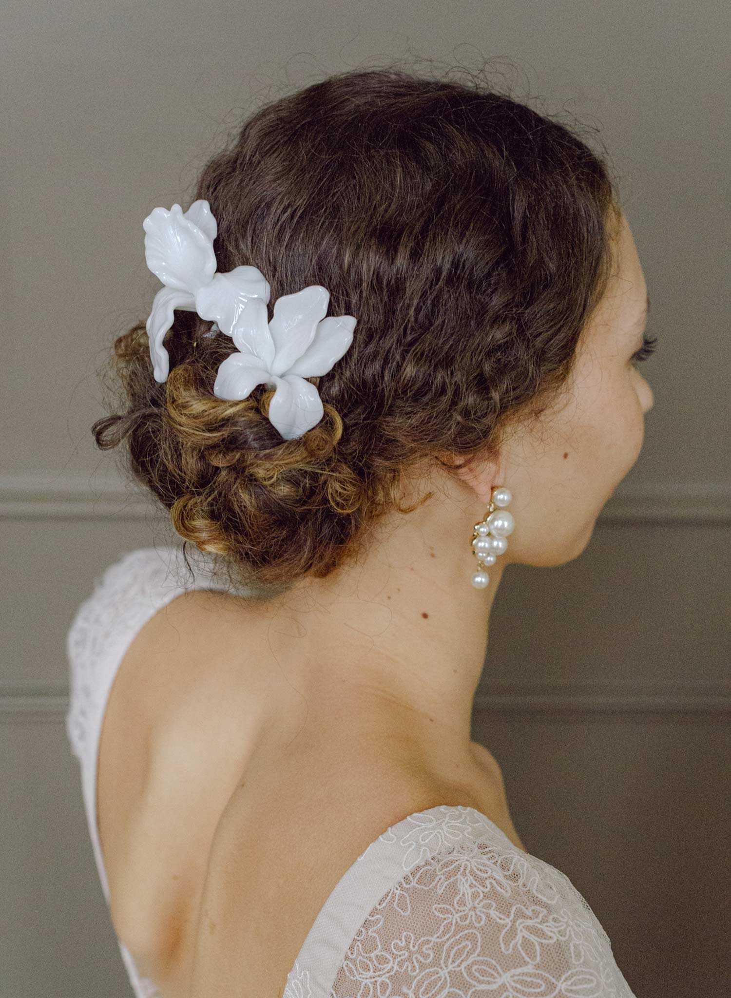 High gloss iris large comb and pin - Style #2616