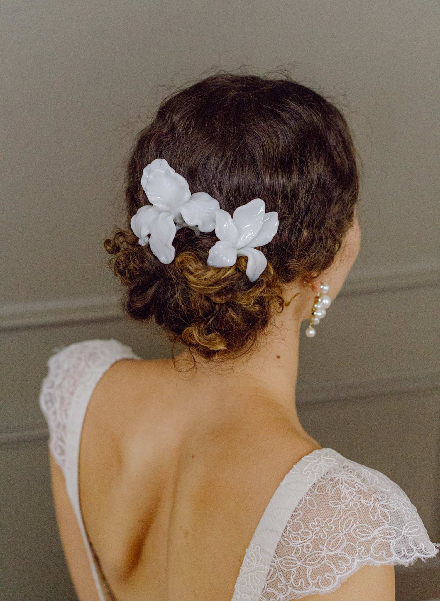 High gloss iris large comb and pin - Style #2616