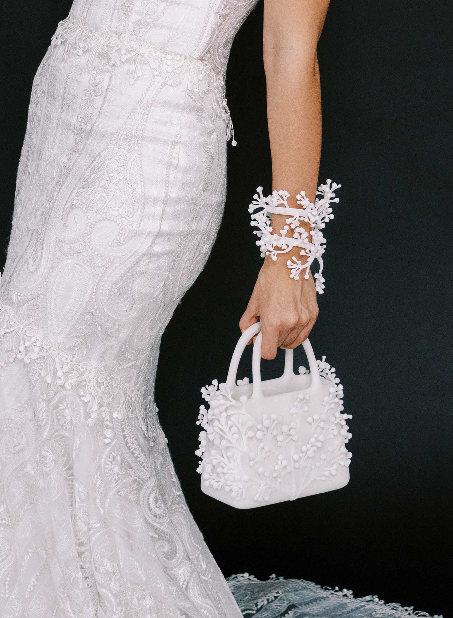 Abundant sprays, baby's breath wrap bracelet - Style #2617