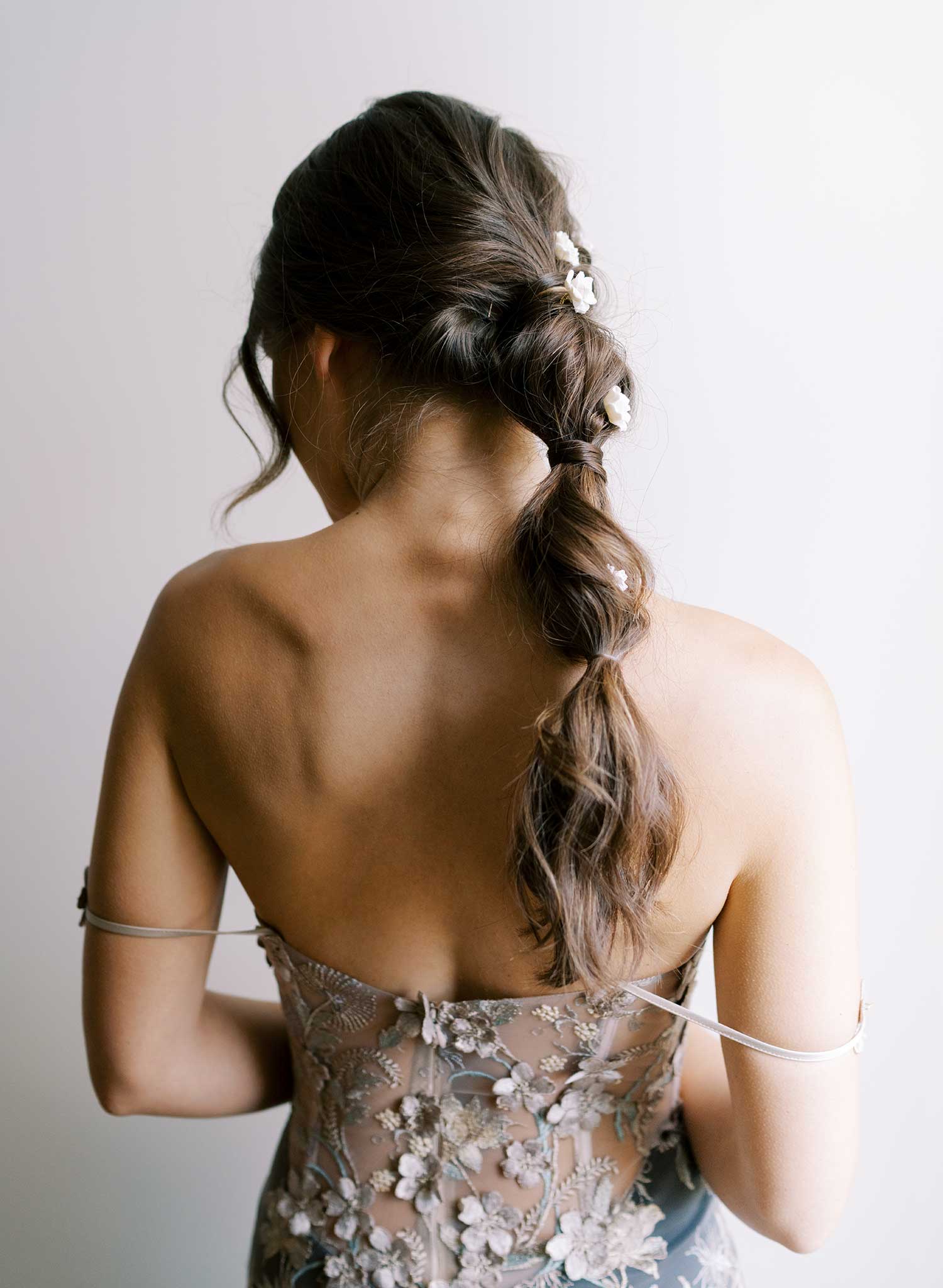 Garden rose hair pin set of 5 - Style #2664