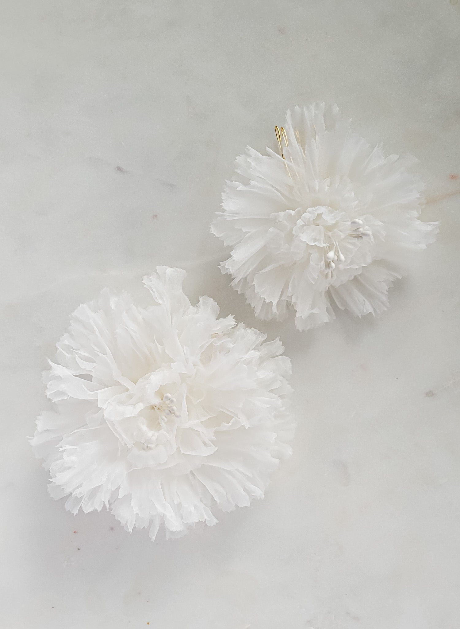 Dreamy silk organza flower burst pair - Style #2671