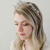 star tiara, crown, bridal headpiece, twigs and honey