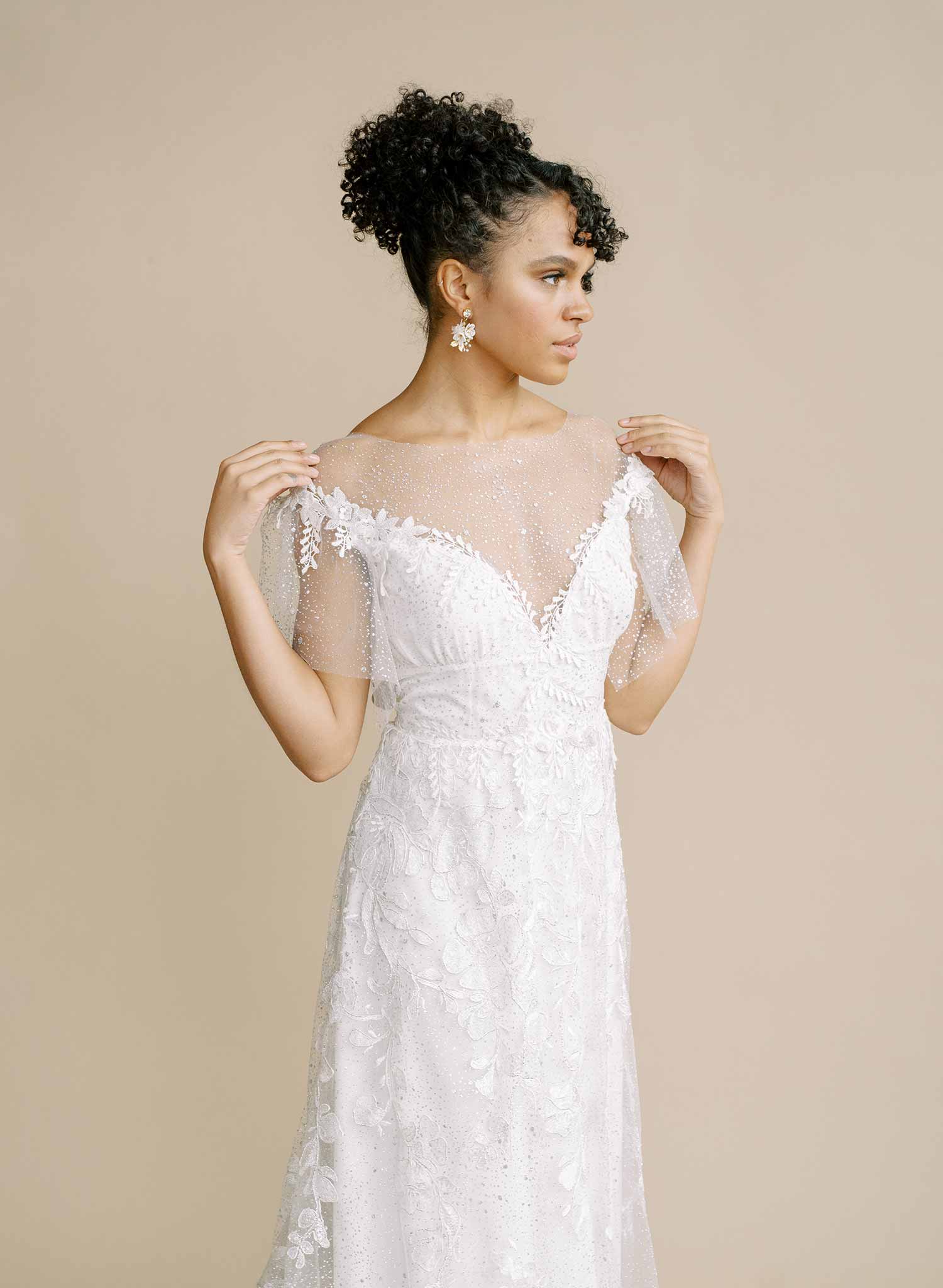 Twigs & Honey bridal earrings