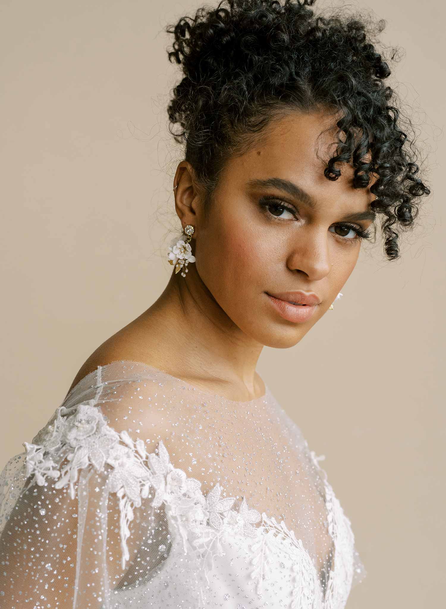 Twigs & Honey bridal earrings