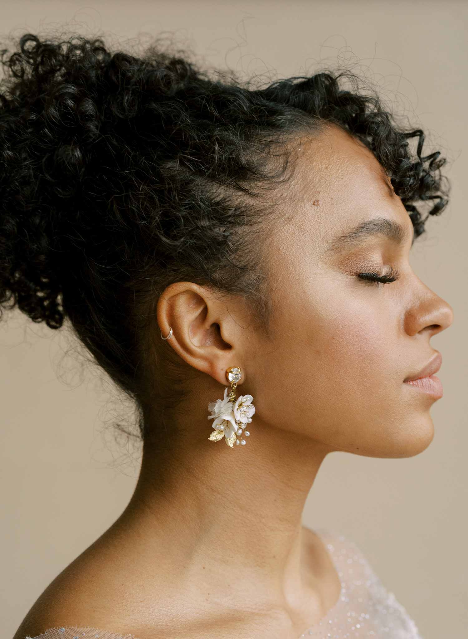 Twigs & Honey bridal earrings