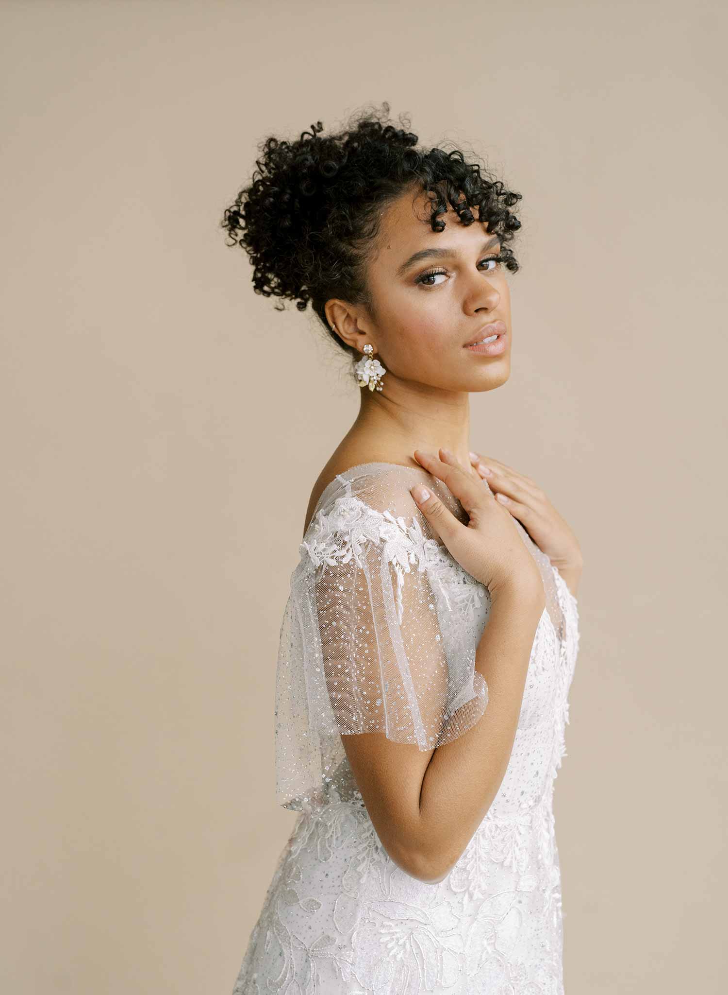 Twigs & Honey bridal earrings