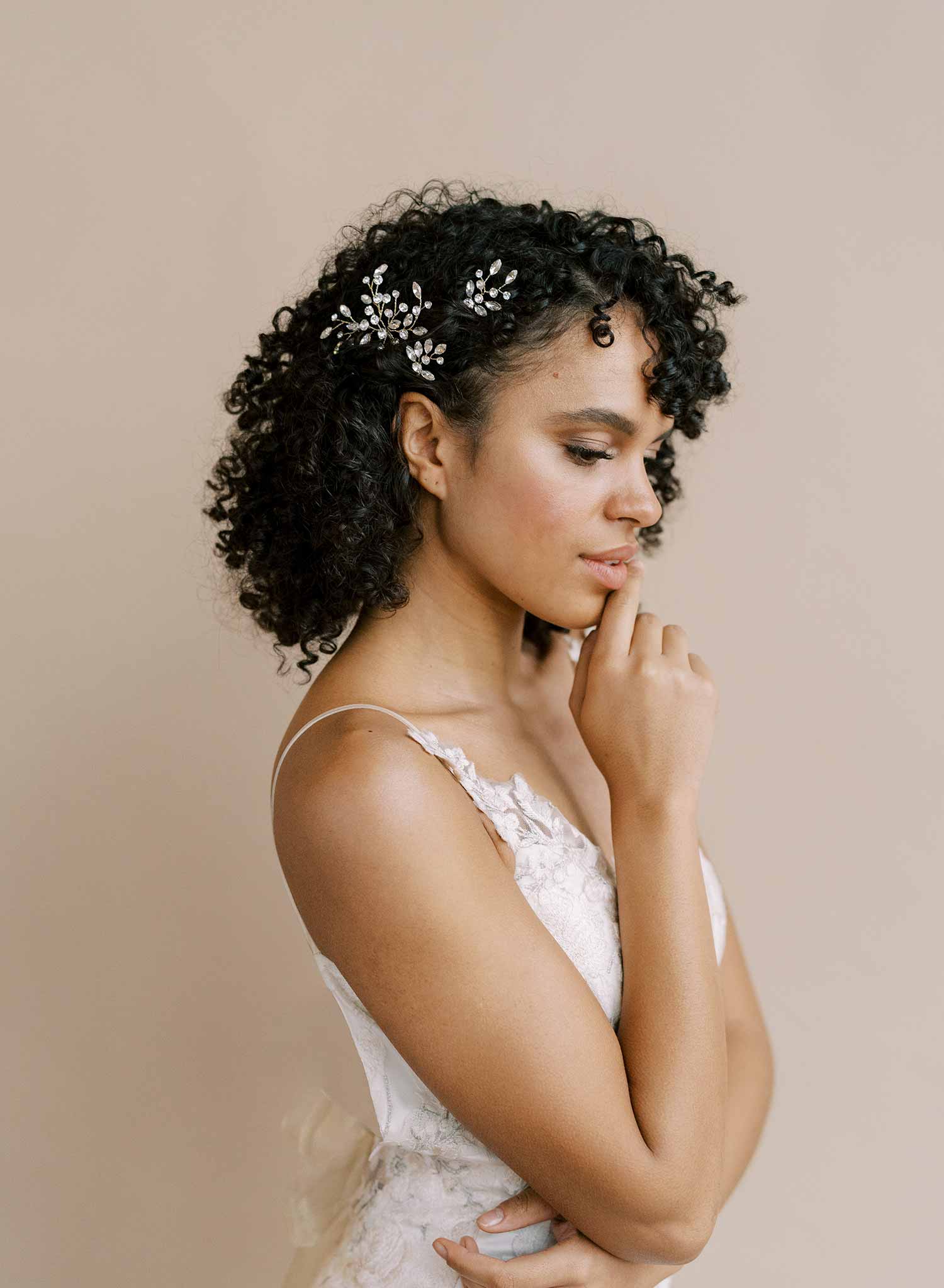 bridal hair pins, bobby pins, crystallized by twigs & honey