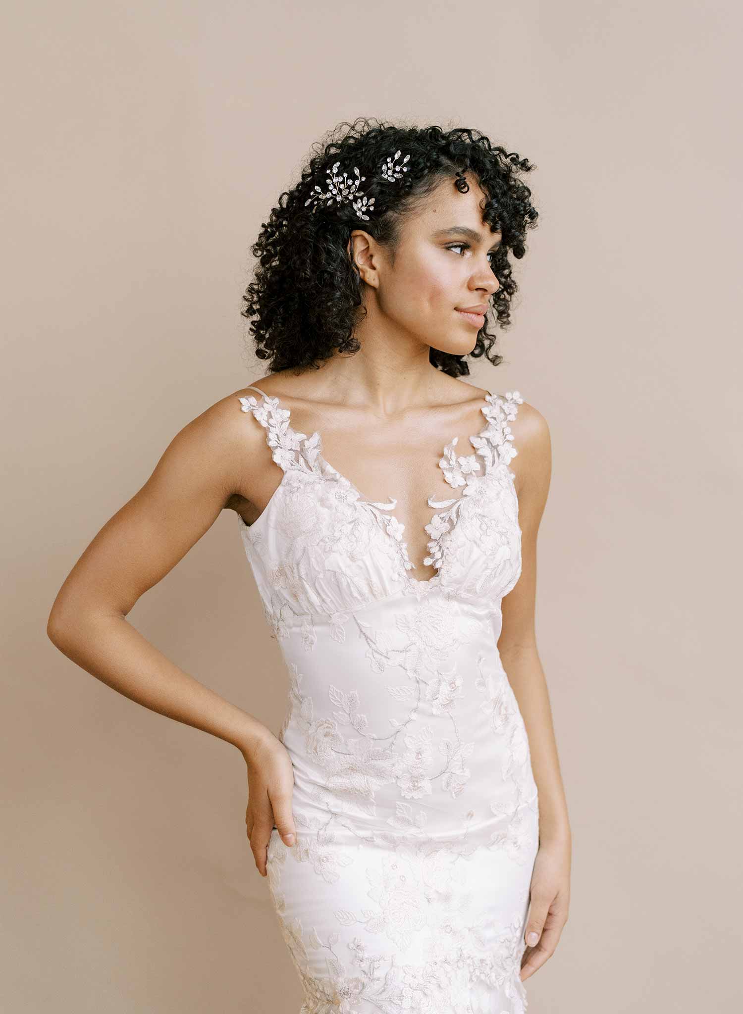 bridal hair pins, bobby pins, crystallized by twigs & honey