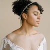 bridal circlet, headpiece with crystals by twigs and honey