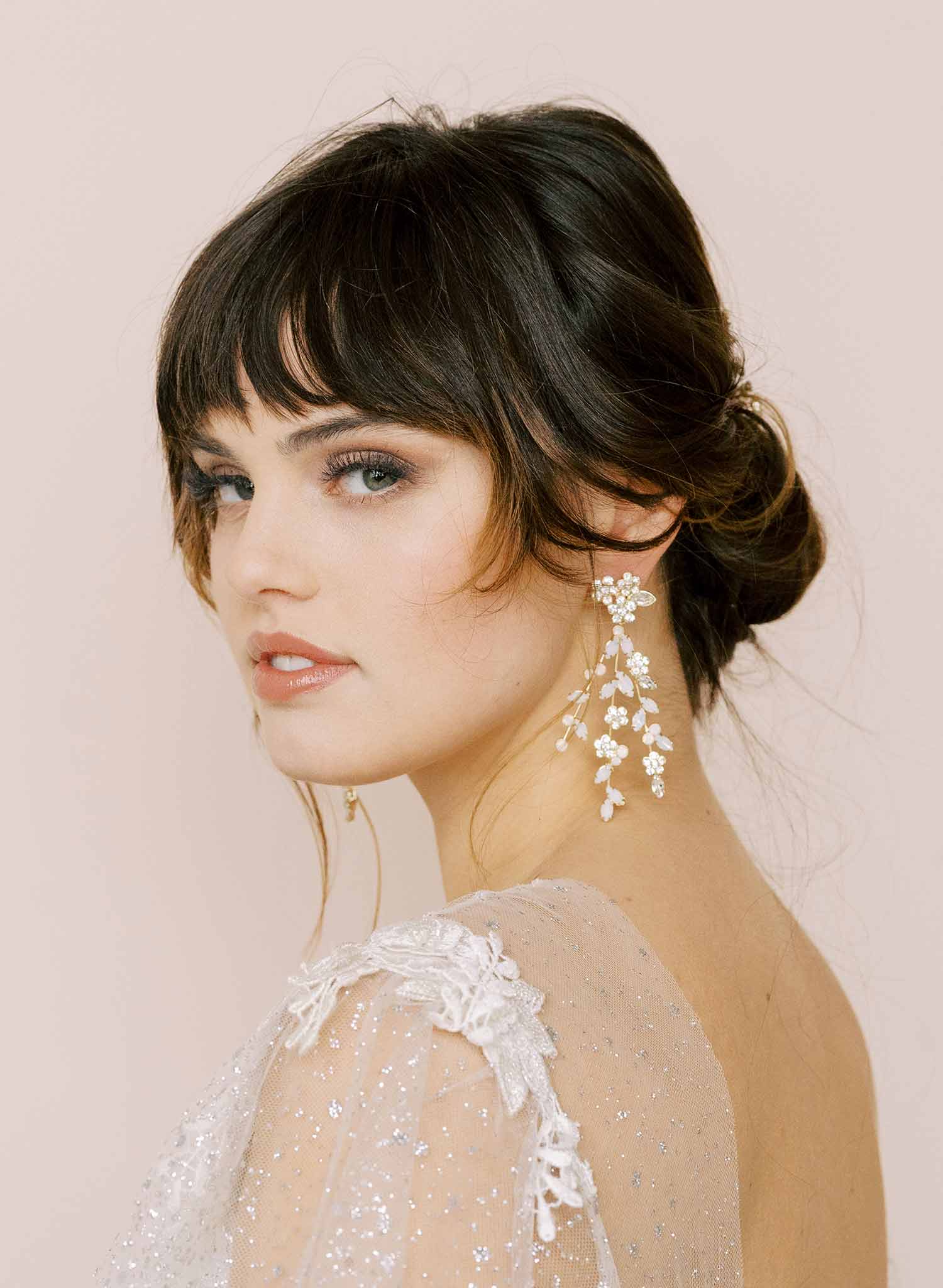 crystal bridal hair pins by twigs and honey