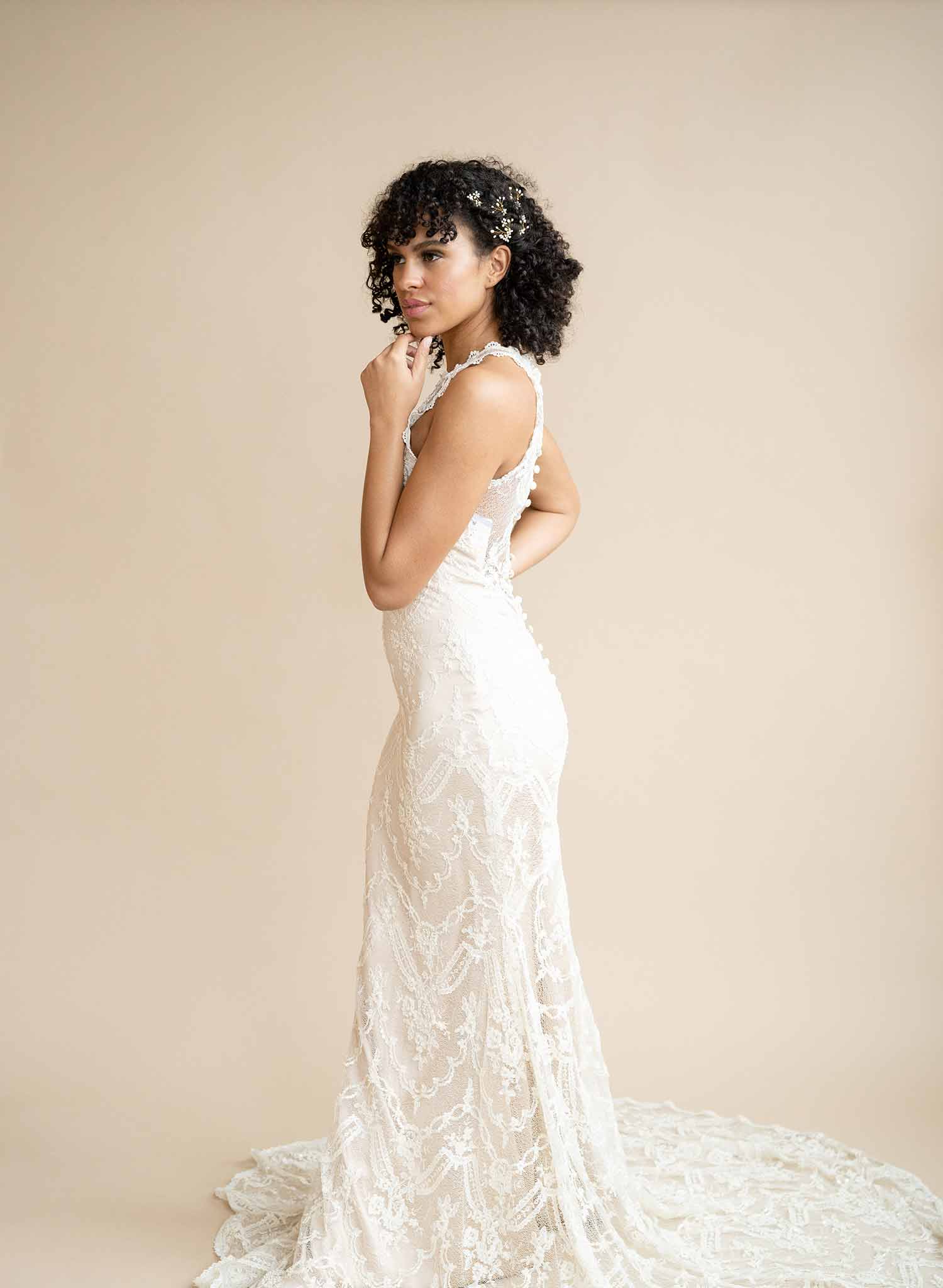 freshwater pearl hair pin set, bobby pins by Twigs and Honey