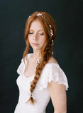 extra long bridal pearl hair vine by twigs and honey