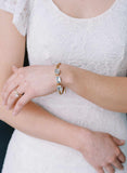 crystal bridal wedding bracelet by twigs and honey