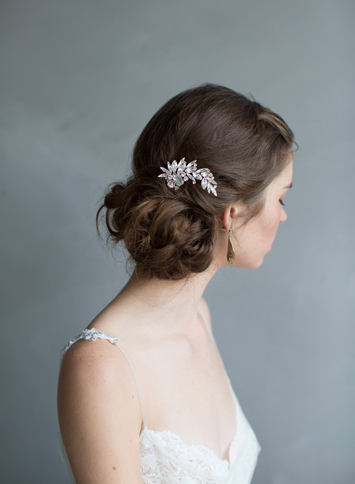 Rhinestone burst hair pin - Style #7016