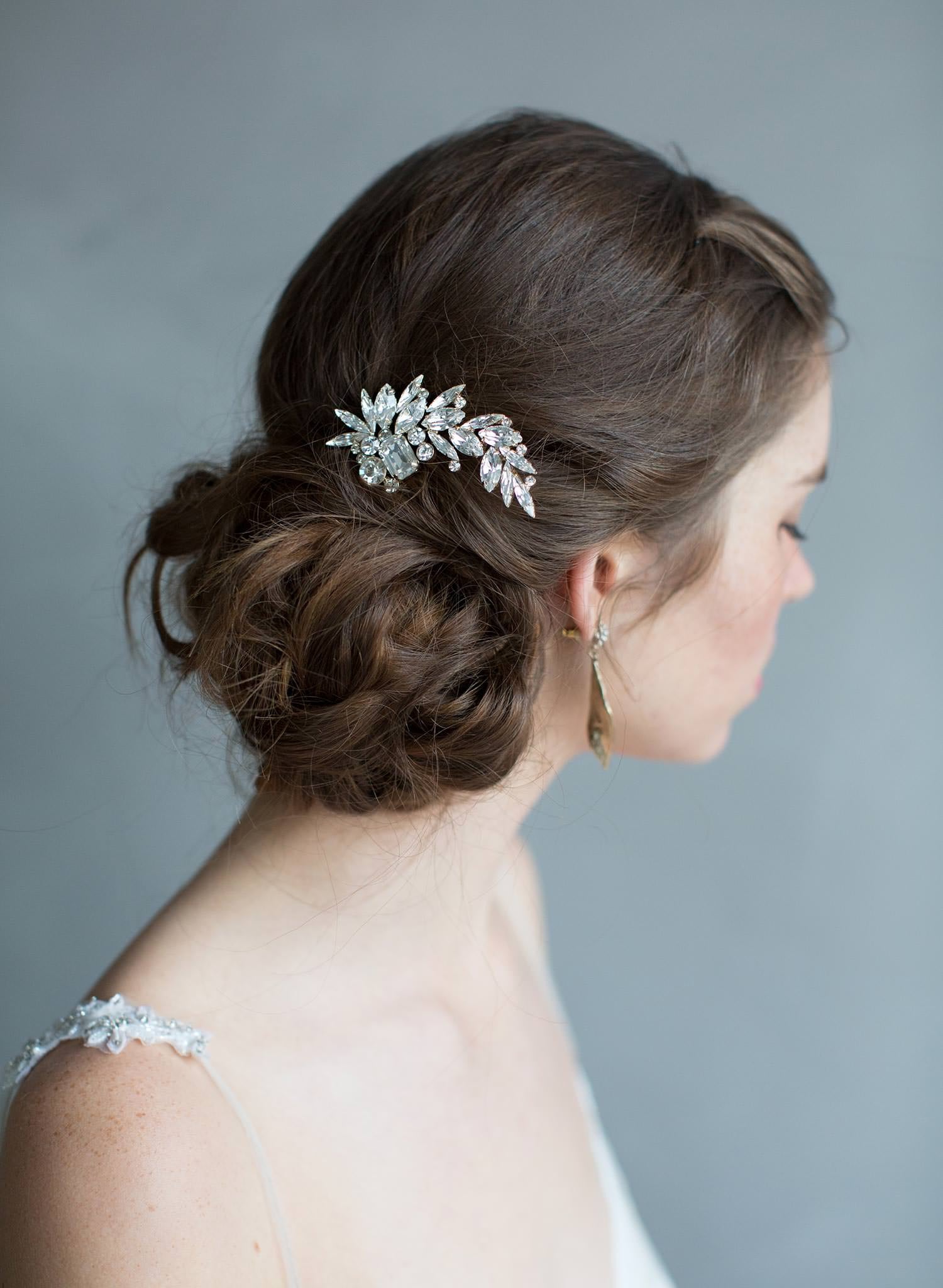 Rhinestone burst hair pin - Style #7016