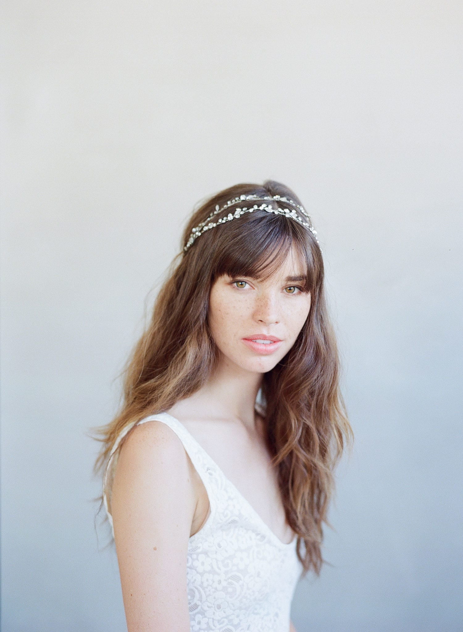 extra long hair vine, crystal hair vine, bridal headpiece, twigs and honey