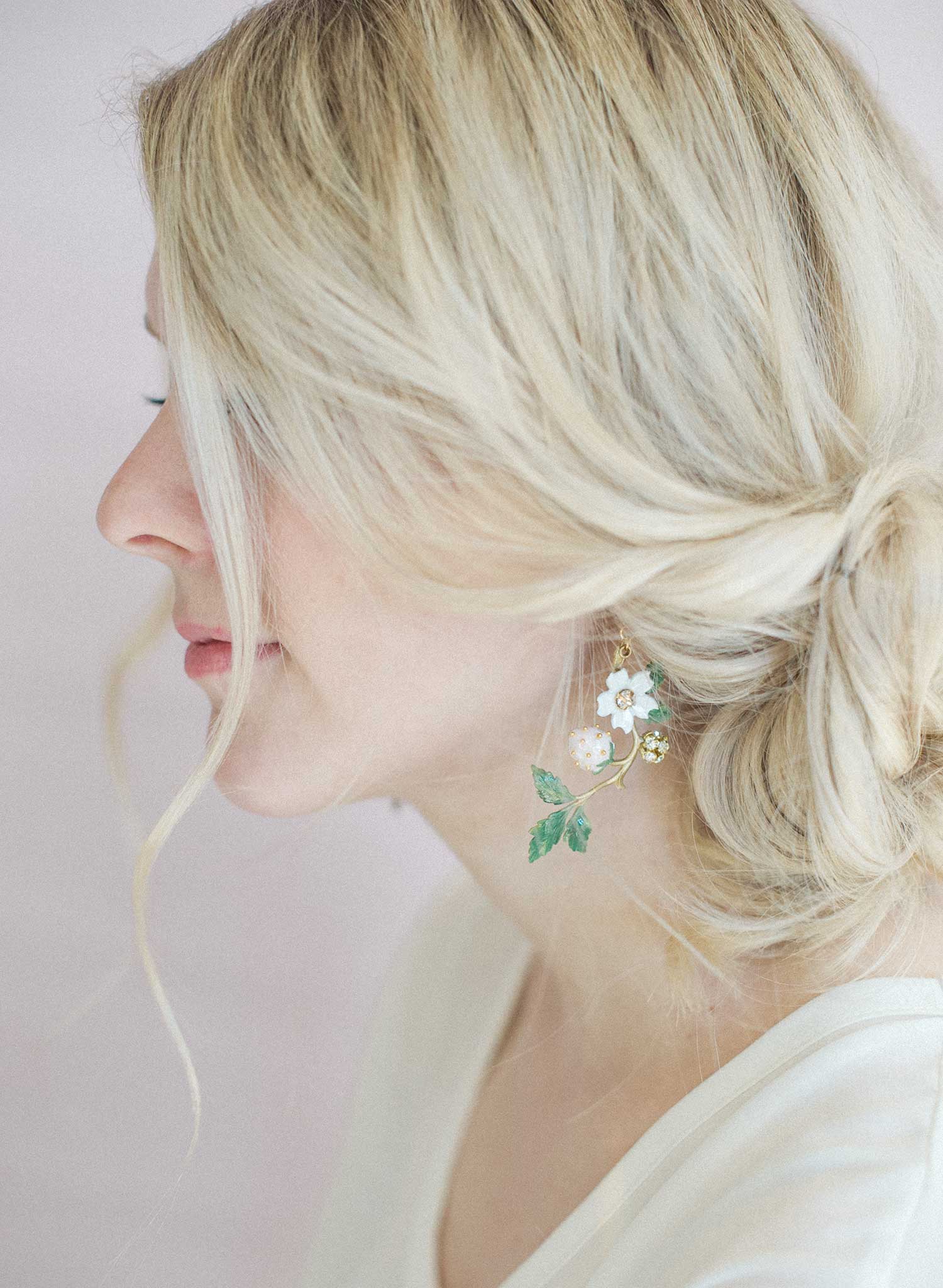 Strawberry vine earrings - Style #820