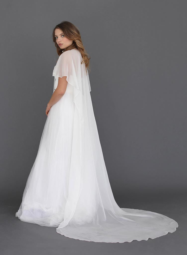 sachin and babi light blue dress Chiffon Wedding Dresses: A-line & Slip Silhouettes