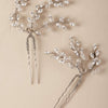 bridal leaflet crystal hairpins bhldn twigs & honey