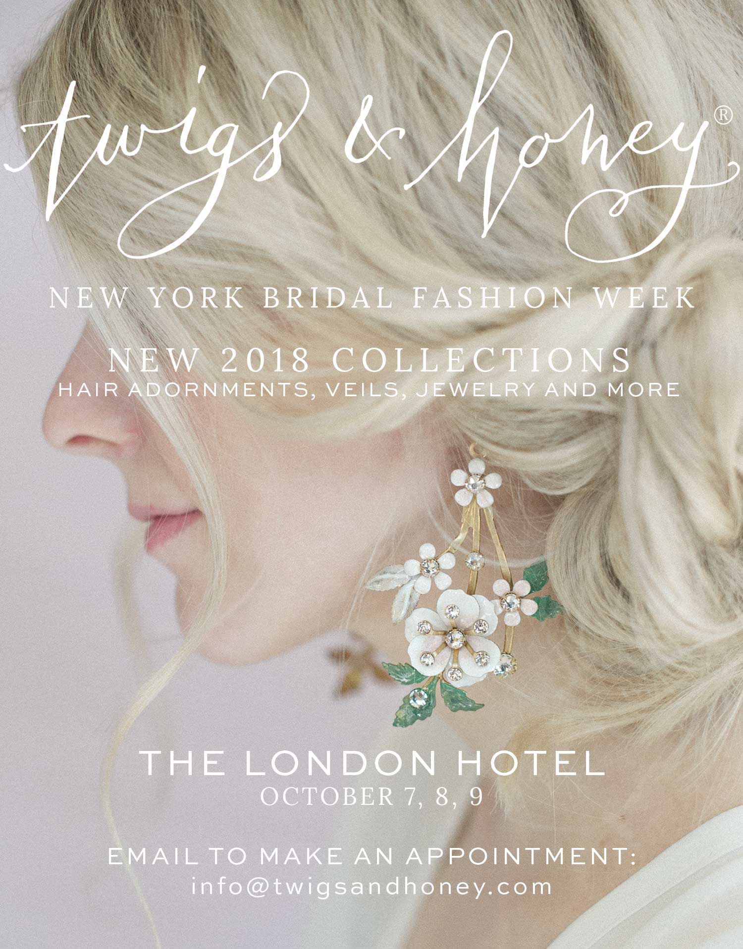 NEW YORK BRIDAL FASHION WEEK :: TWIGS & HONEY