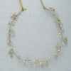 Tiny crystal and pearl burst hair vine - Style #2411