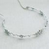 Champagne bubbles crystal halo - Style #2412