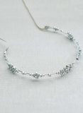 Champagne bubbles crystal halo - Style #2412