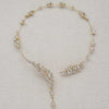Champagne bubbles crystal necklace - Style #2419