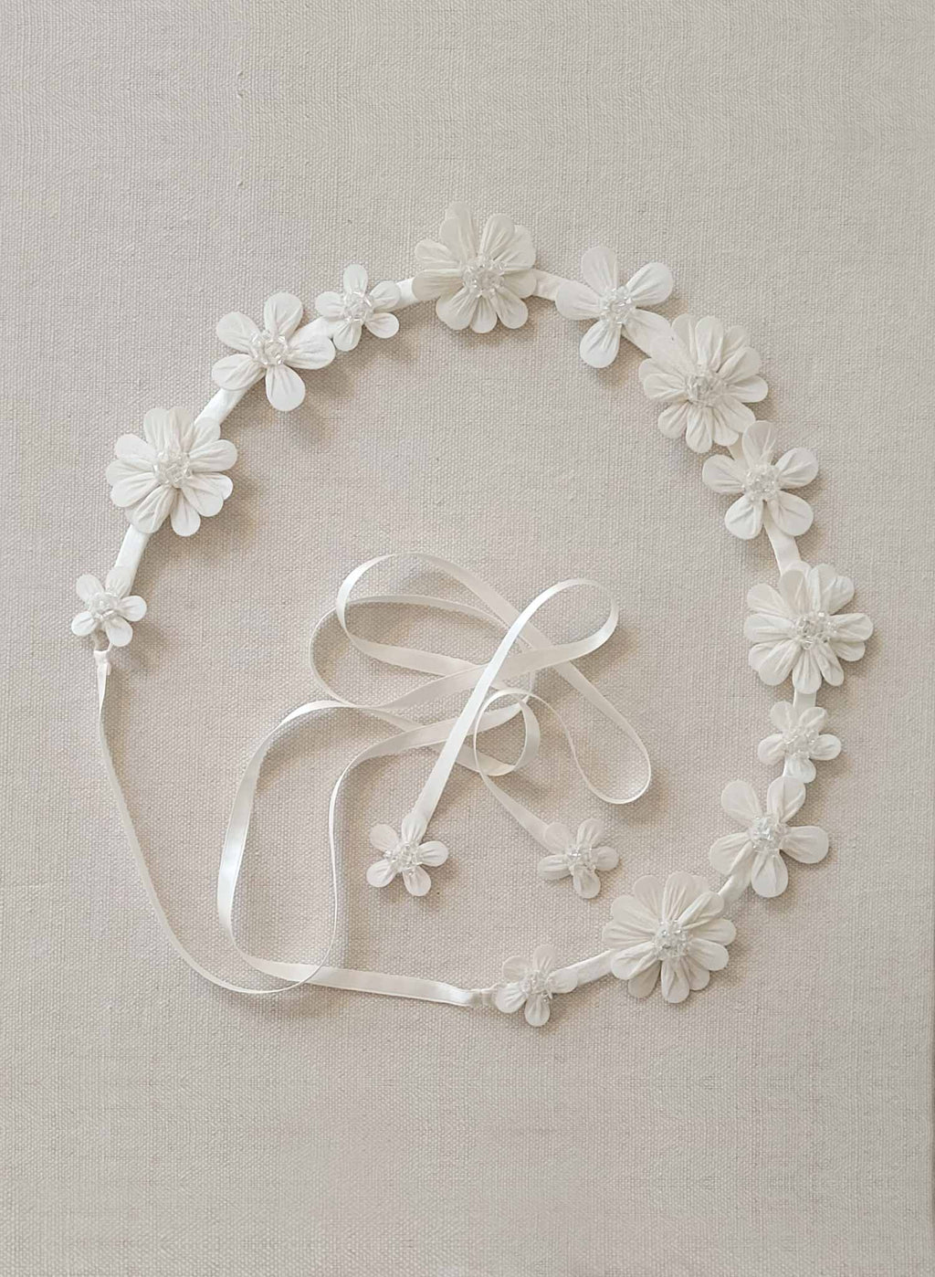 Bridal Sashes - Crystal sashes, silk flower sashes | Twigs & Honey ®, LLC