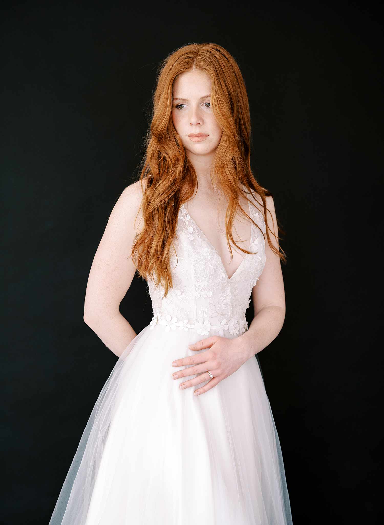 floral embroidered white crystal sash wedding belt, twigs & honey