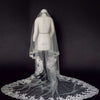 Regal French lace veil with blusher - Style #2459
