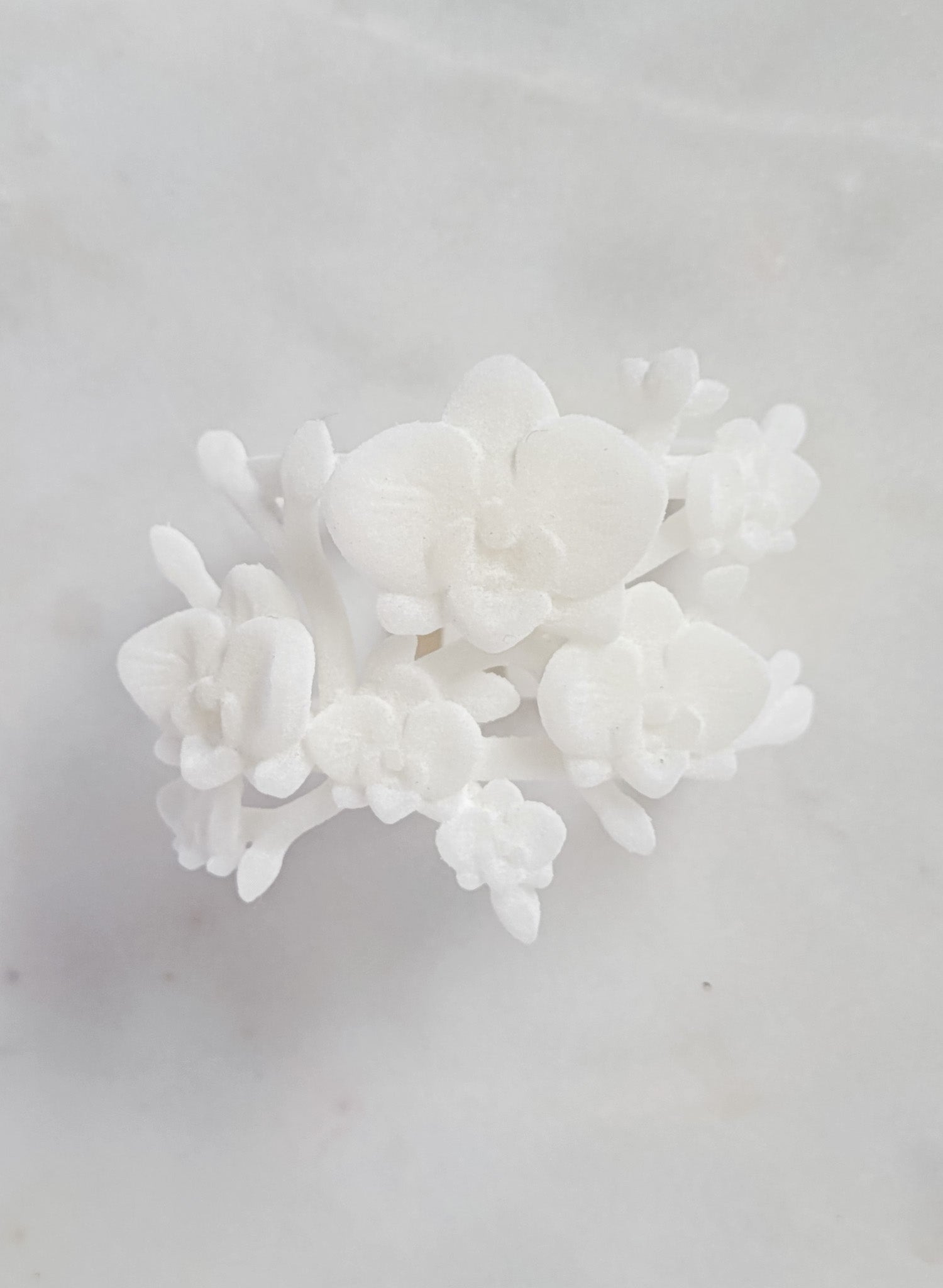 Orchid branches bridal cuff bracelet - Style #2609