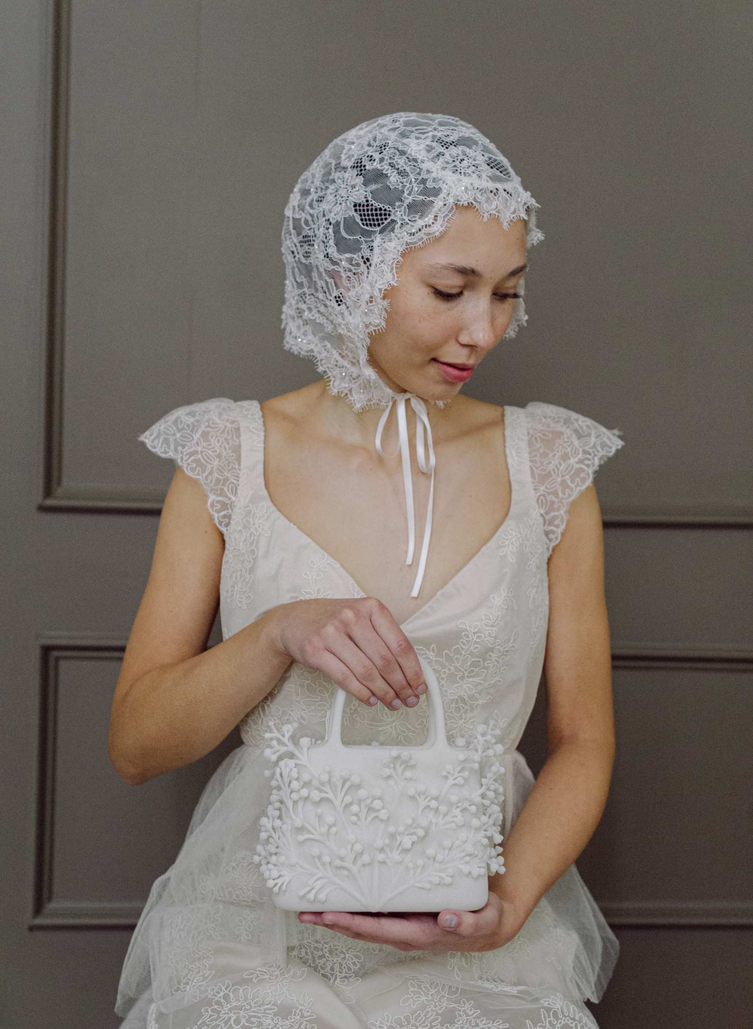 Abundant sprays, baby's breath bridal purse - Style #2610