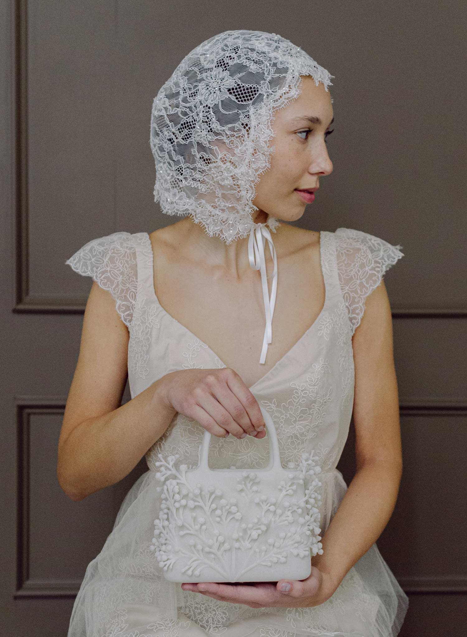 Abundant sprays, baby's breath bridal purse - Style #2610