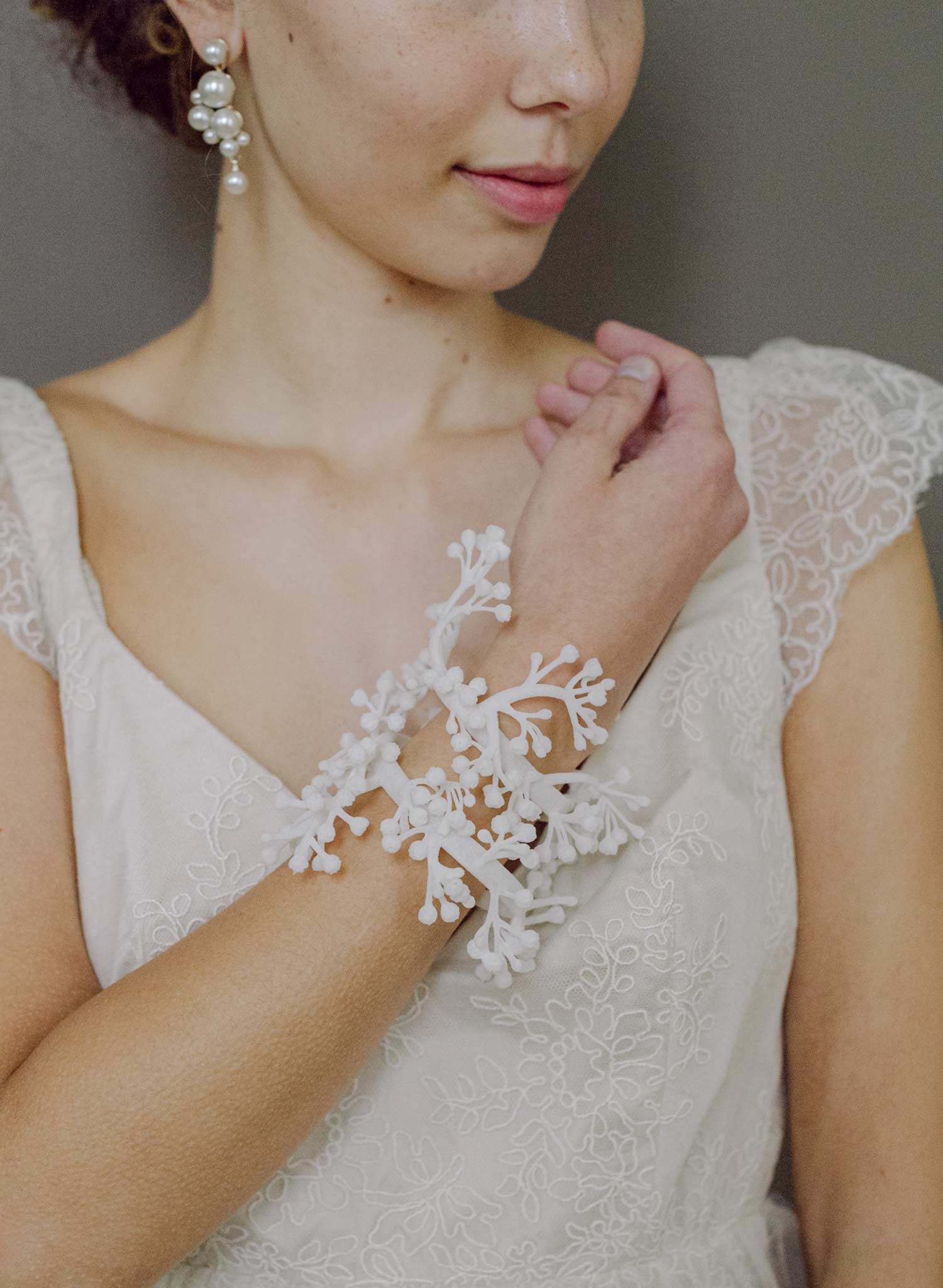 Abundant sprays, baby's breath wrap bracelet - Style #2617