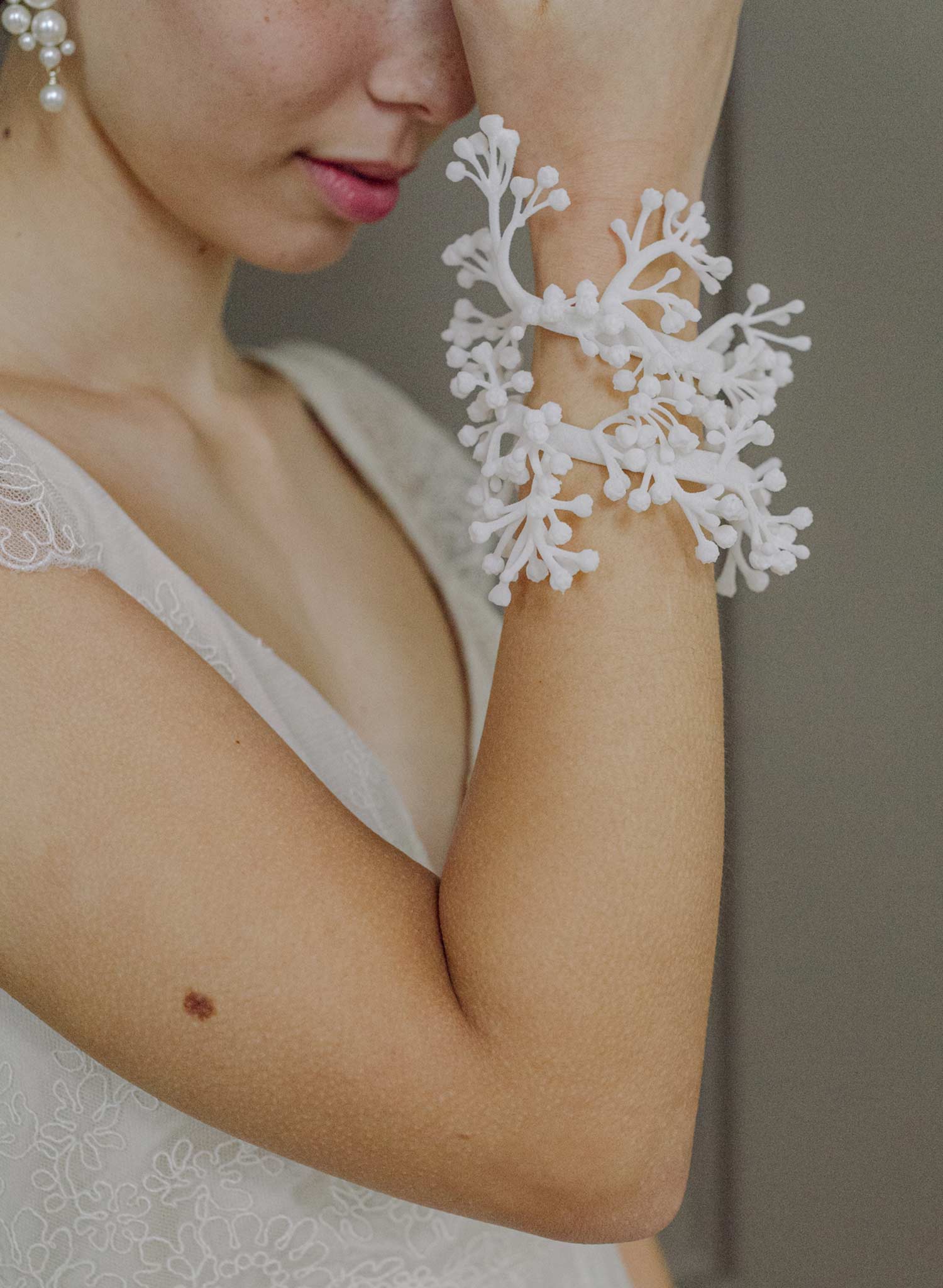 Abundant sprays, baby's breath wrap bracelet - Style #2617