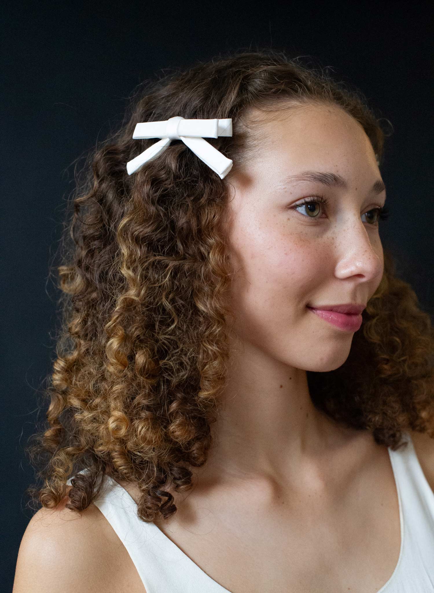 Double silk bow pins - Style #2623