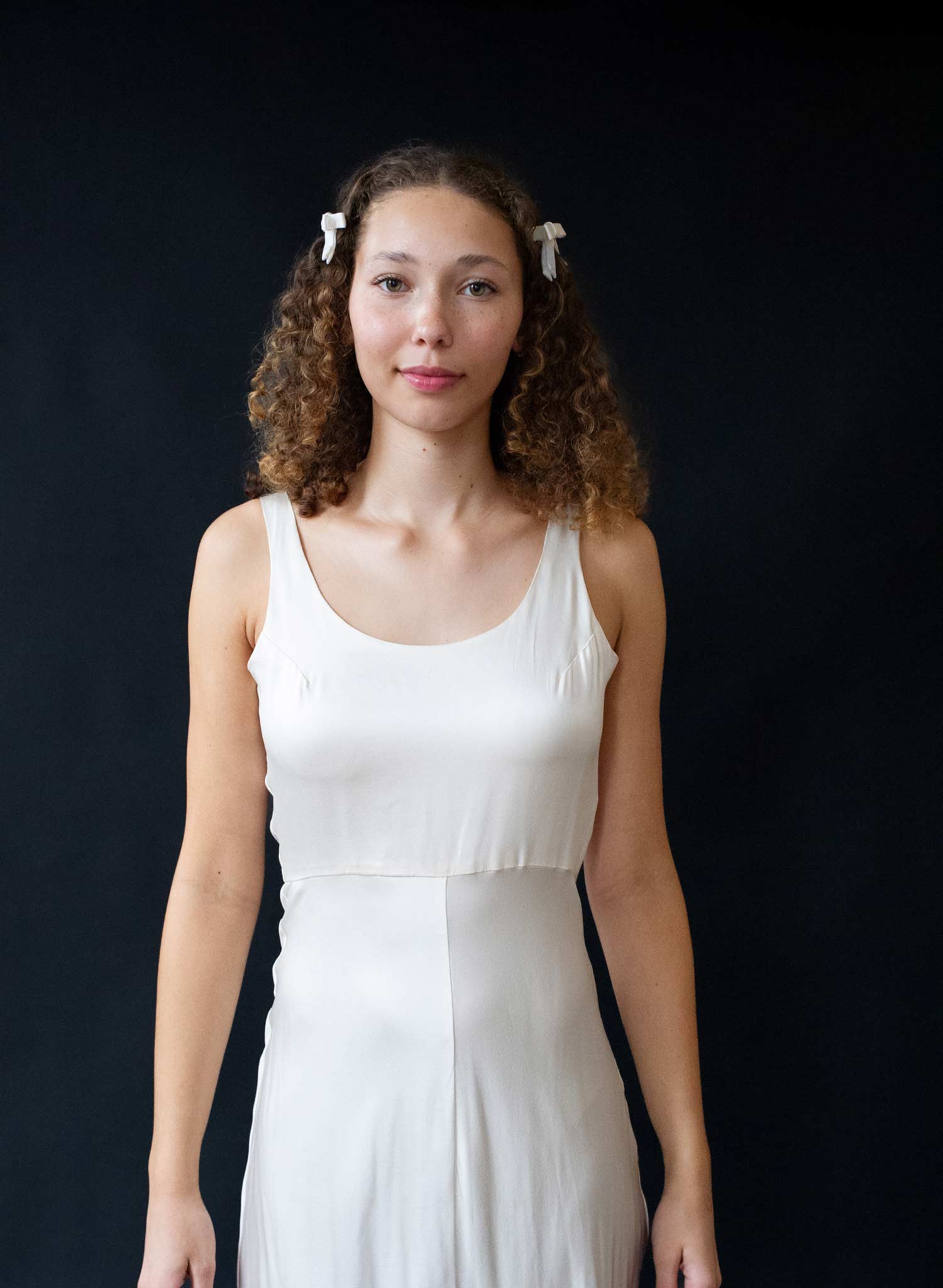 Double silk bow pins - Style #2623