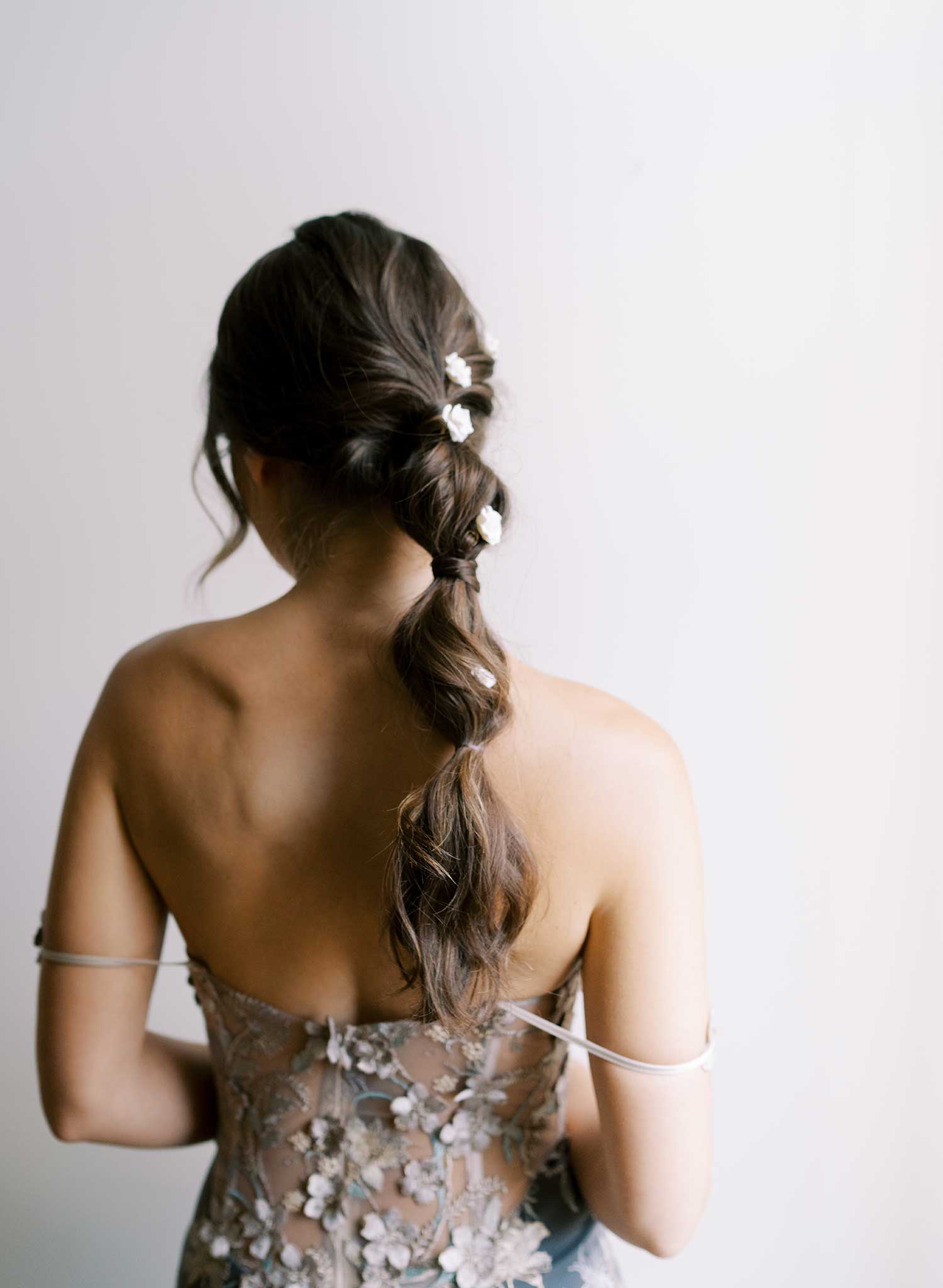 Garden rose hair pin set of 5 - Style #2664