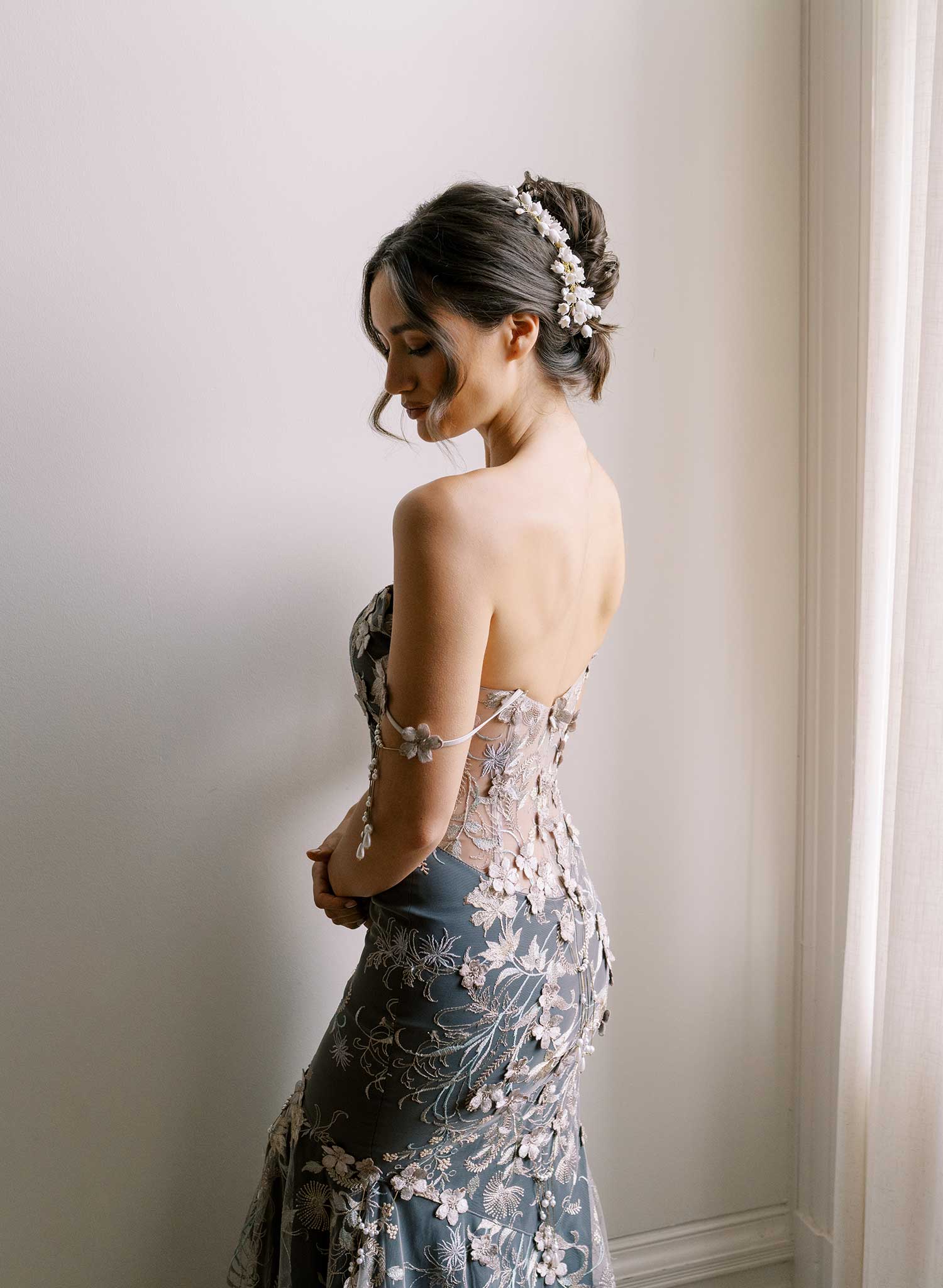 Lily of the valley headpiece - Style #2667