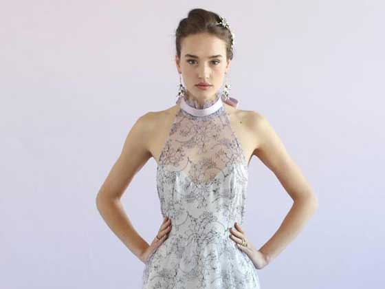 Wisteria - Lace halter gown - Style #TH024
