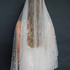 pearl bridal veil, blusher veil, weddings, tulle, twigs & honey