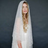 pearl bridal veil, blusher veil, weddings, tulle, twigs & honey