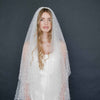 pearl bridal veil, blusher veil, weddings, tulle, twigs & honey