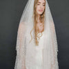 pearl bridal veil, blusher veil, weddings, tulle, twigs & honey